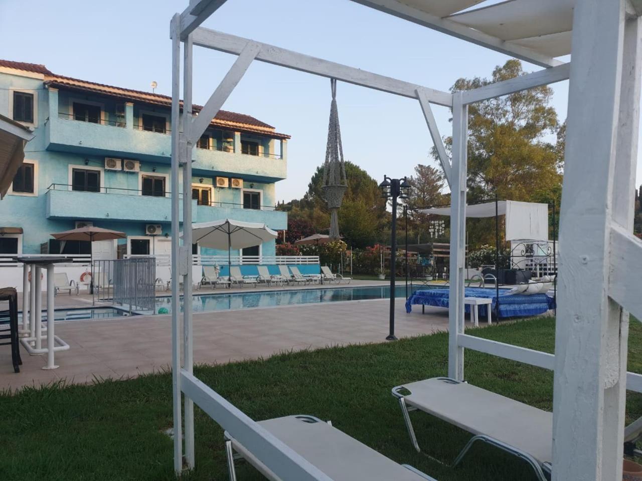 Michael'S Garden Aparthotel Szidári Kültér fotó